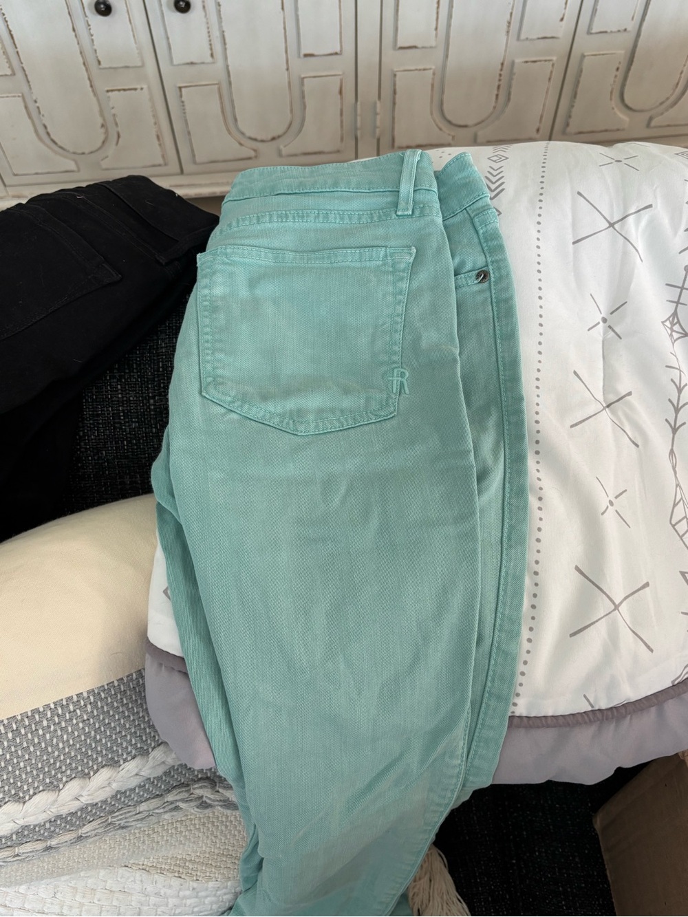 Rich & Skinny Mint Green Skinny Jeans